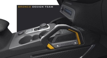 2025 Bronco Sport Interior Sketch